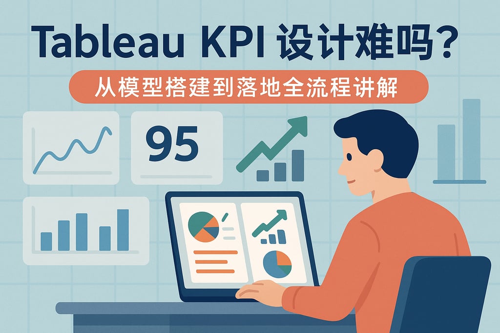 Tableau KPI设计难吗？从模型搭建到落地全流程讲解